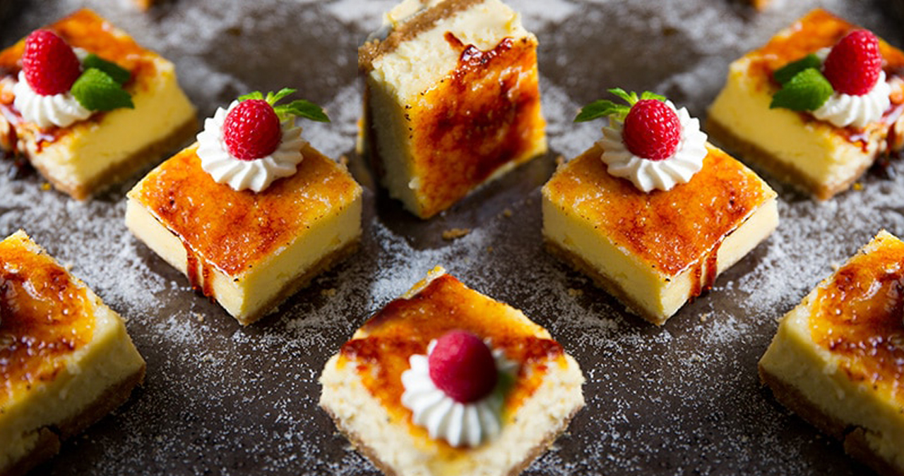 OC-Crème Brûlée Cheesecake Bars