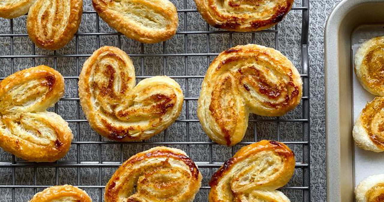 OC-Palmiers with Apricot and Cardamom